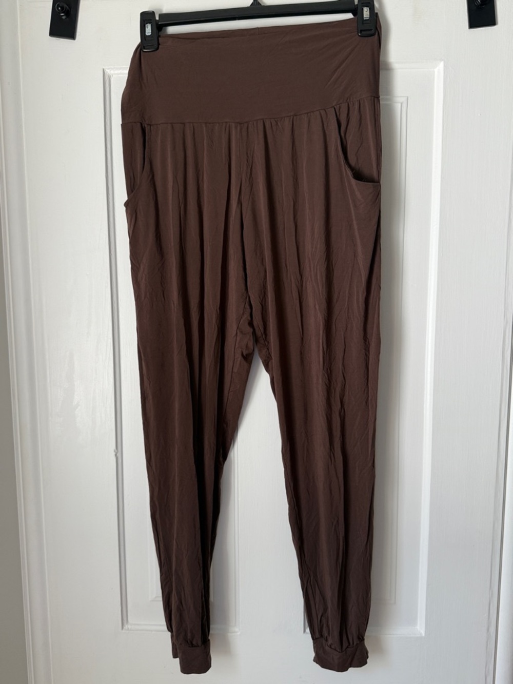 Commando Brown Track Pants with Pockets